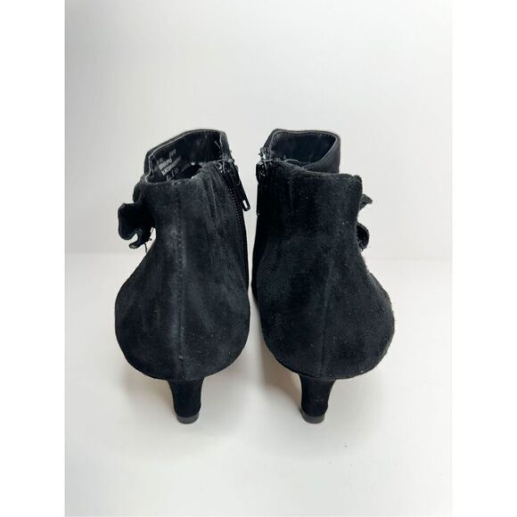 Bella Vita Booties Womens Bindi Shoot Black Kid Suede Leather Size 8 WIDE‎ - Picture 4 of 9